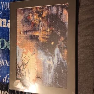 Lighthouse Diamond Painting(COMPLETED and FRAMED)(H53)